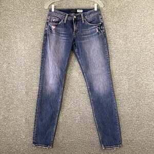 Silver Jeans Women’s Size 26 / 29 Purple Boyfriend Stretch Denim Jeans